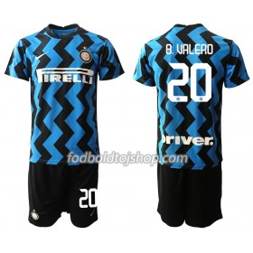 Inter Milan Borja Valero 20 Børn Hjemme Fodboldsæt 2020-21 S/S (+ Korte bukser)